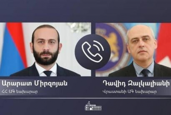 Арарат Мирзоян проинформировал грузинского коллегу о действиях Азербайджана по оказанию психологического давления на население Арцаха